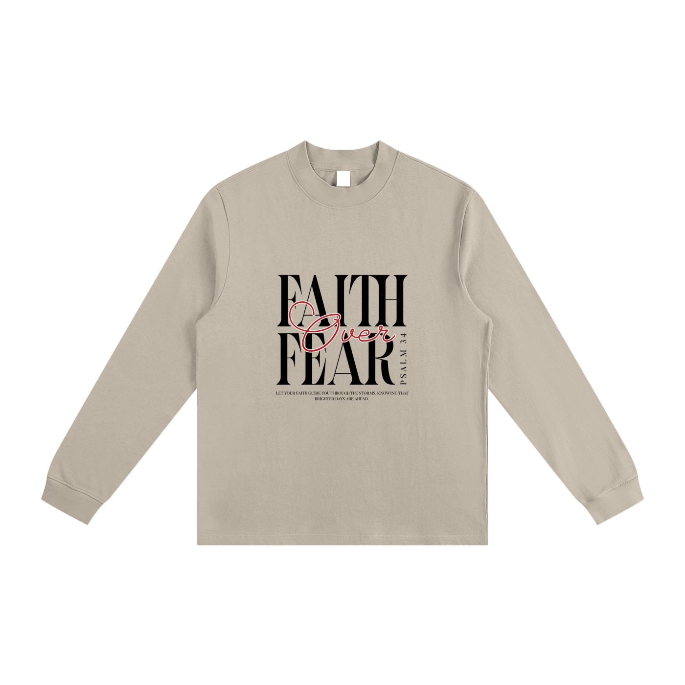 Essential Non-Shrink Mock Neck Sweatshirt - Image 14