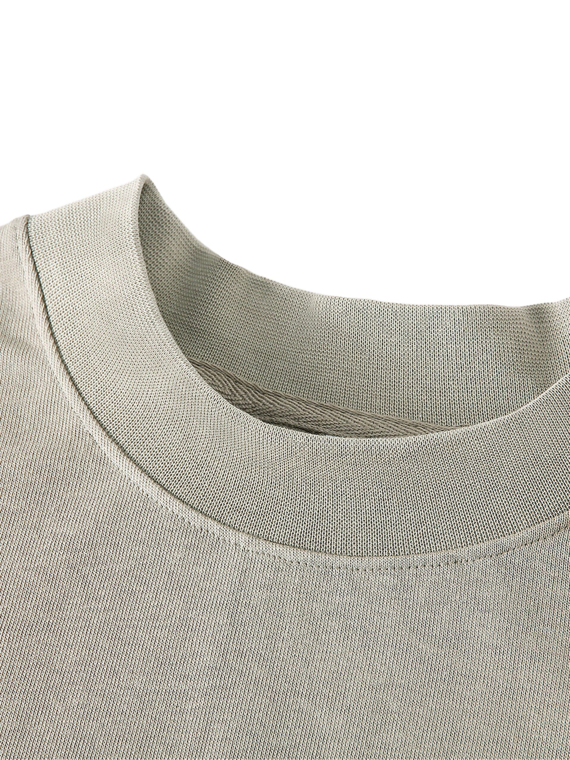 Essential Non-Shrink Mock Neck Sweatshirt - Image 9
